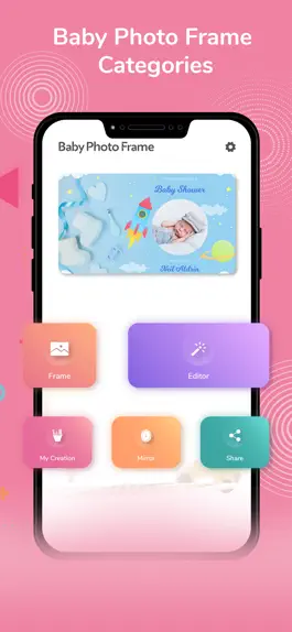 Game screenshot Baby Photo Frames ! apk