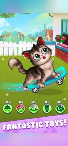 My Fluffy Kitty: Pet Care Game screenshot #2 for iPhone
