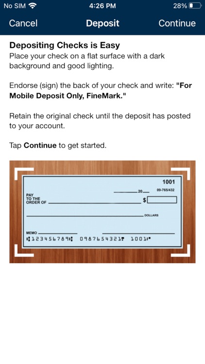 FineMark Personal Mobile App screenshot-3