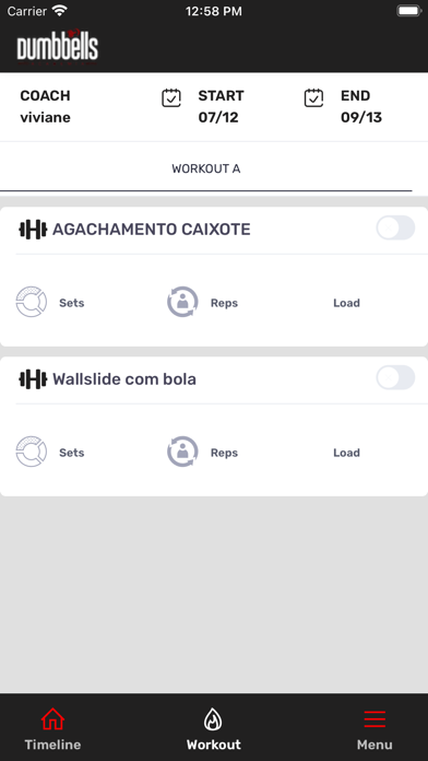 Dumbbells Screenshot