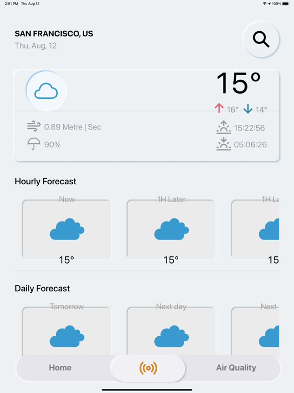 Screenshot #5 pour Neumorphism weather