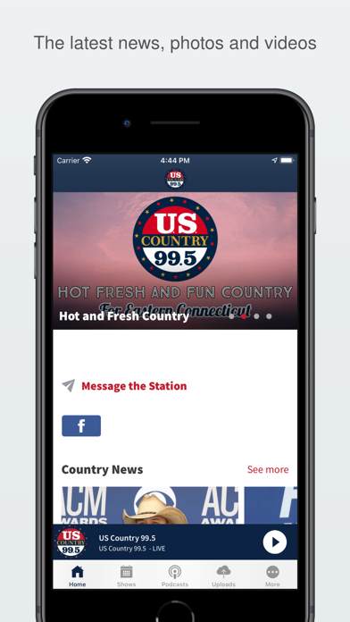 US Country 99.5 Screenshot