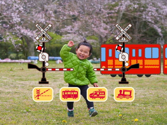 Railroad crossing play iPad screenshot 4 - Entertainment app