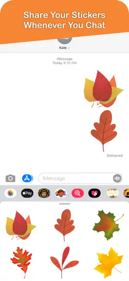 Game screenshot Autumn Leaves Emojis hack