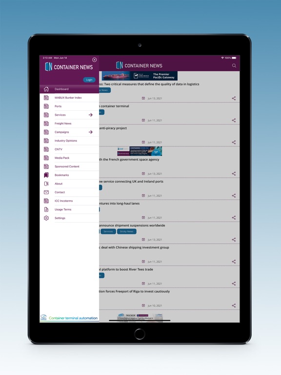 Screenshot #5 pour Container News
