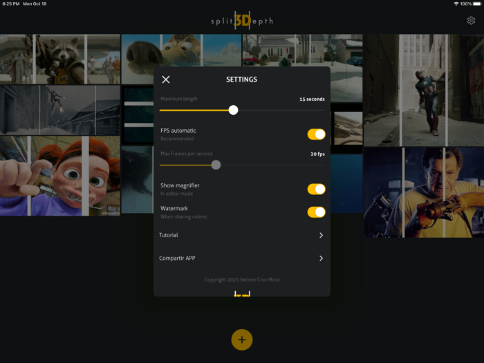 split3Depth 3D effect video