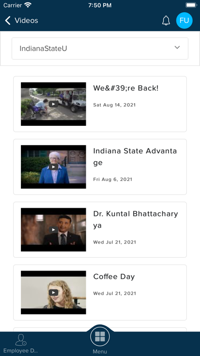 myISU Mobile Screenshot