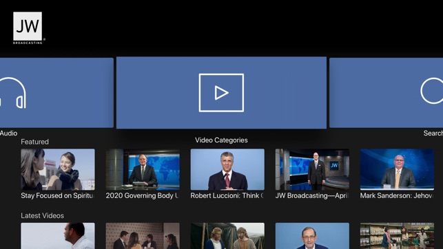 Watch JW Broadcasting Videos on Apple TV