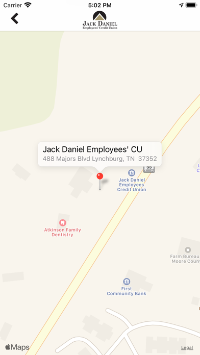 JDECU Mobile Screenshot
