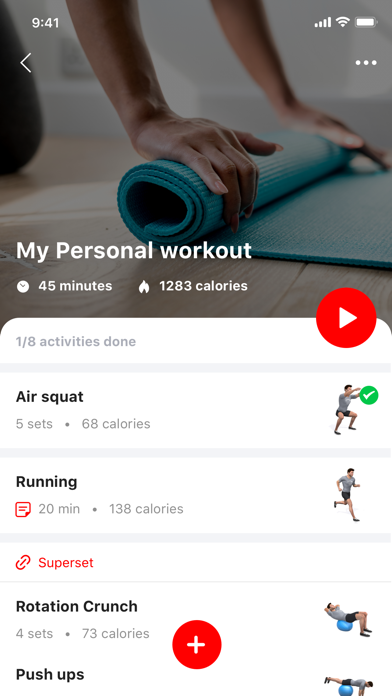Trilogy Sports and Fitness Screenshot