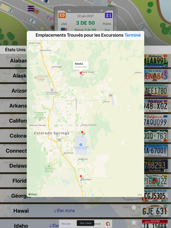 Screenshot #6 pour Plaques - Jeu de Voyage