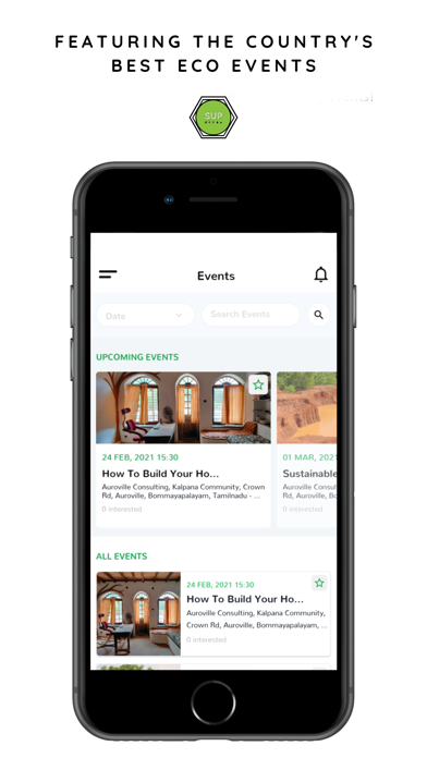 SUP - Eco App Screenshot