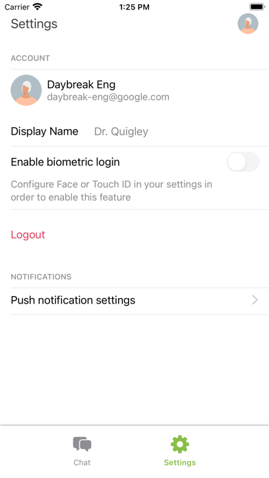 OneFifteen - For Providers Screenshot