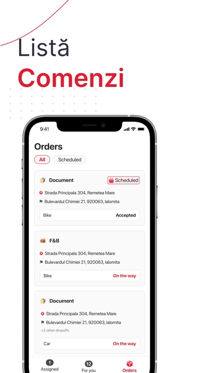 DeliveryFleet Driver
