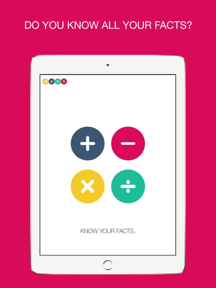 MADS Math Facts Practice