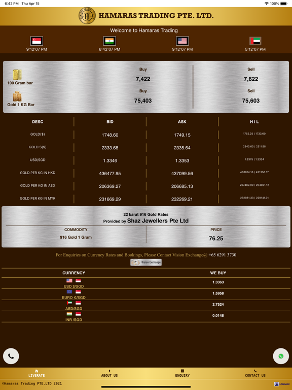 Screenshot #4 pour Hamaras Trading PTE.LTD