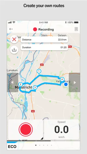 Screenshot von E-TUBE RIDE auf dem iPhone 5