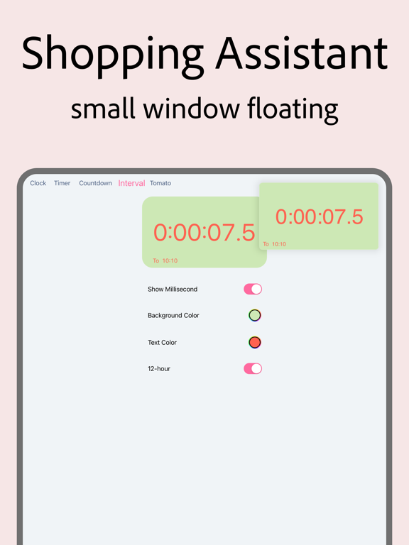 Screenshot #6 pour Top Clock - Floating Clock