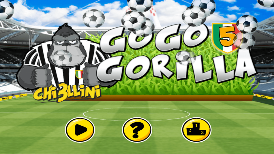 #1. Chiellini Go Go Gorilla (iOS) 由: Giuseppe Calcagno