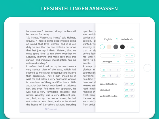 Bukus: e-Boeken in het Engels iPad app afbeelding 4