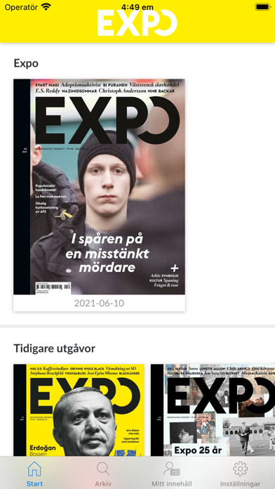 Expo Screenshot