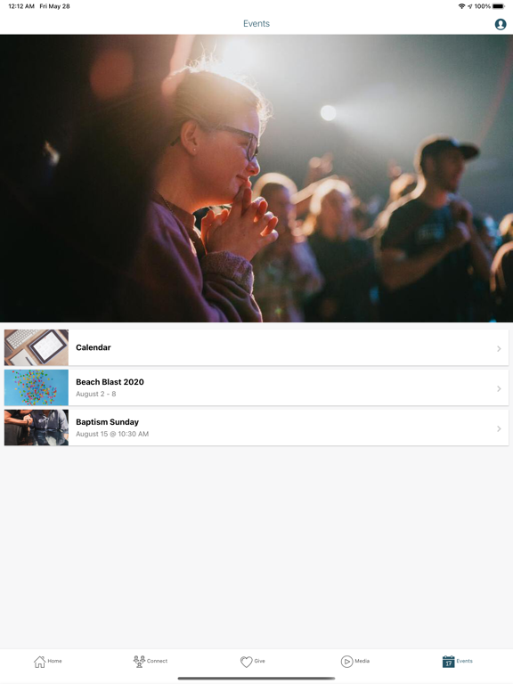 The River Church Forsyth iPad screenshot 4 - Lifestyle app
