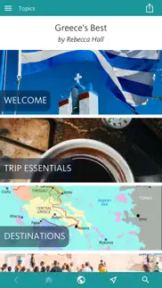 greece’s best: travel guide iphone screenshot 1
