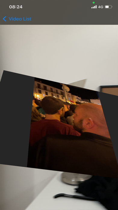 AR Presentation - Live Video Screenshot