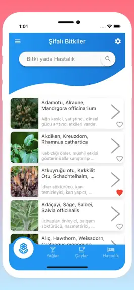 Game screenshot Şifalı Bitkiler (İnternetsiz) mod apk
