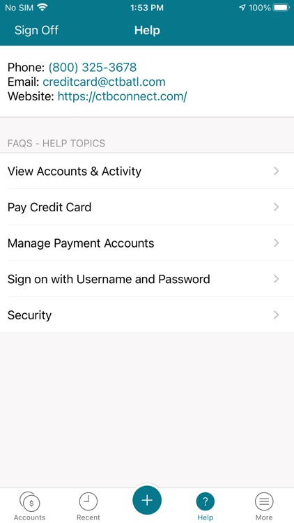 CTB Mobile Credit Card screenshot-4