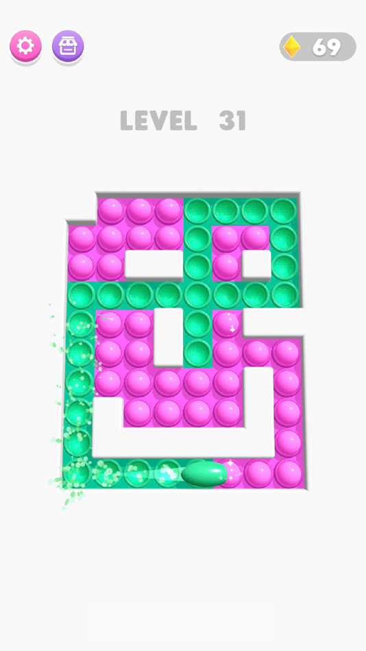 #4. Pop It Maze (iOS) 由: FortyFour Games