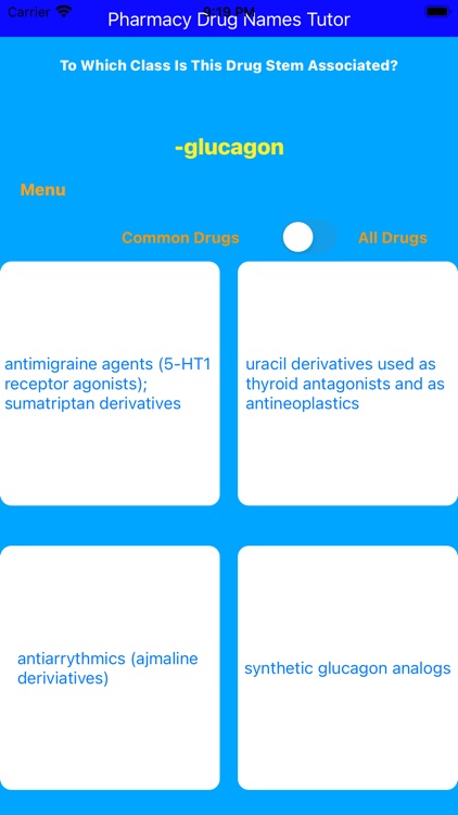 Pharmacy Drug Names Tutor screenshot-6