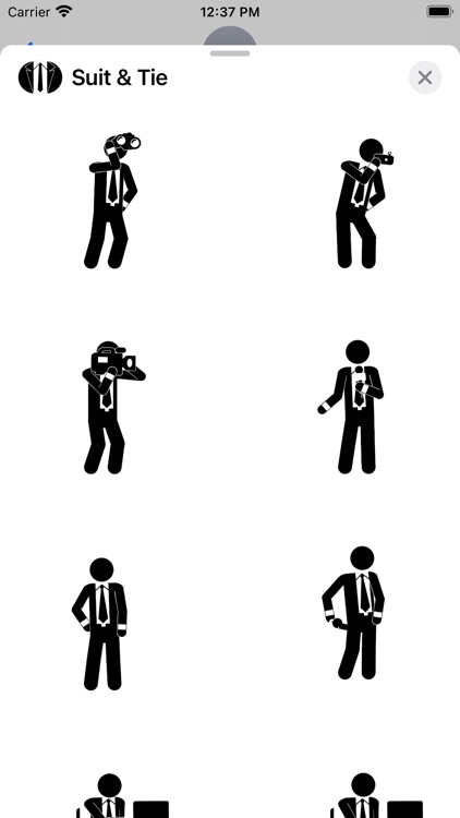 Suit & Tie Animated Emotes screenshot-9
