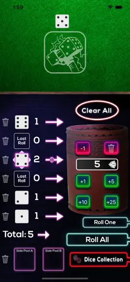 Game screenshot RollHammer: Battle Dice apk