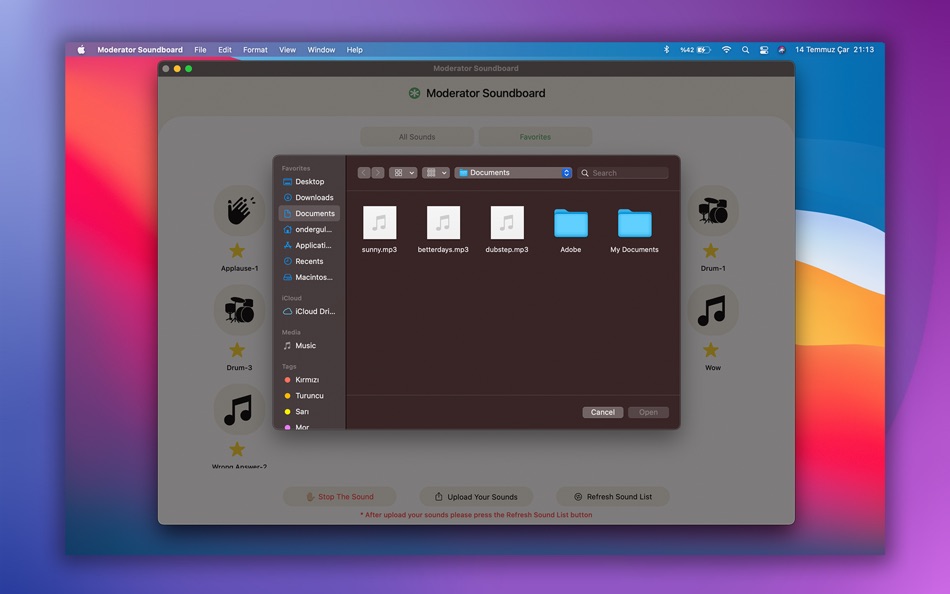 #4. Moderator Soundboard (macOS) 由: Onder Gulsevdi