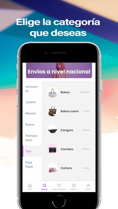 Screenshot #2 pour Outlet Bolsos