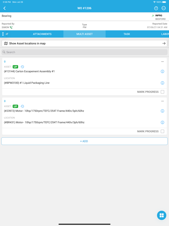 EAM360 - Mobile App for Maximo