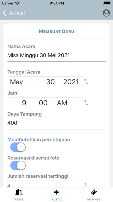 Screenshot #3 pour MasukRuang