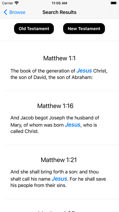 Focus Bible Screenshot