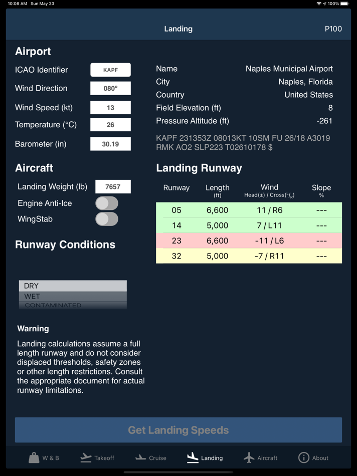 #5. myPhenom Flight Calculator (iOS) Podle: Phenom Pilots LLC