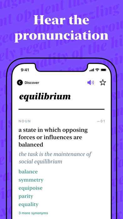 Lexicon - English Dictionary Screenshot