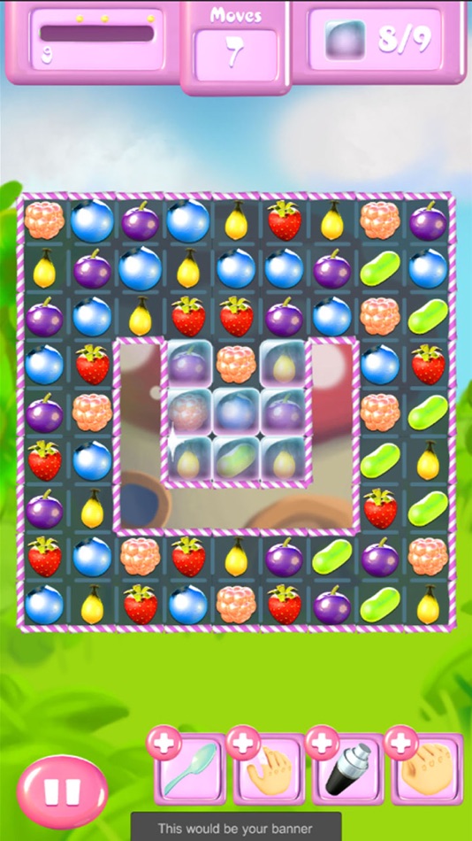 #4. Rabit Match Three (iOS) 由: Aoi Sora