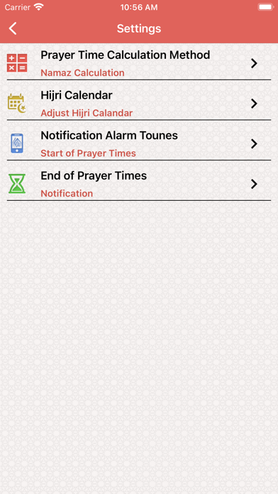 Prayer Times . Screenshot