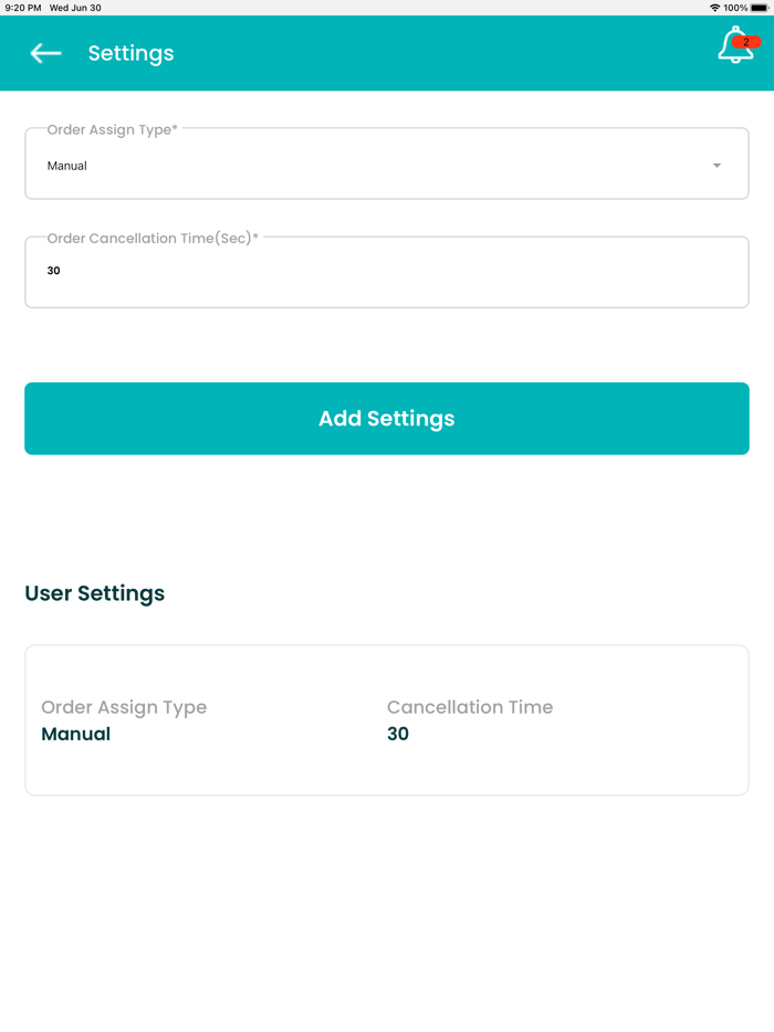 KE Restaurant Dashboard