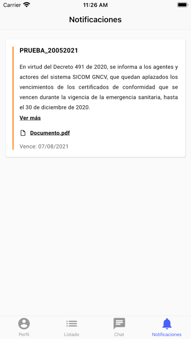 SICOM Líquidos Screenshot