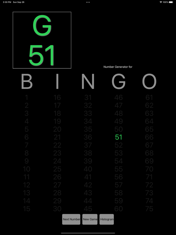 Bingo Number Creator screenshot 2