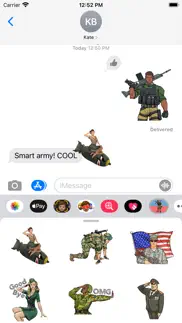 army soldier stickers iphone screenshot 2