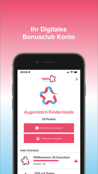 Augenstern Kindermode Screenshot