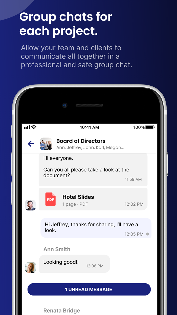 SafeRoom - Business Messenger