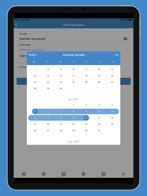 Screenshot #5 pour PersoneelsManager